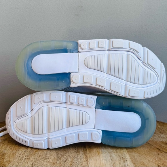 Nike Air Max 270 PS 'White Silver' Athletic Shoes 2.5Y Boys Girls 2025 model - Picture 10 of 11